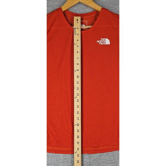 THE NORTH FACE WOMEN'S ORANGE SUNRISER SHORT SLEEVE SHIRT SIZE S - Picture 8 of 10